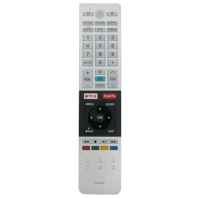 Điều khiển từ xa CT-8514 mới phù hợp với TV thông minh Toshiba với Ứng dụng Netflix Google Play